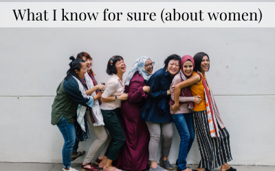 What I know for sure (about women)