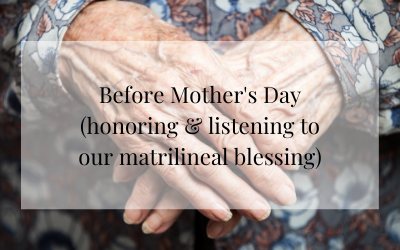 Before Mother’s Day