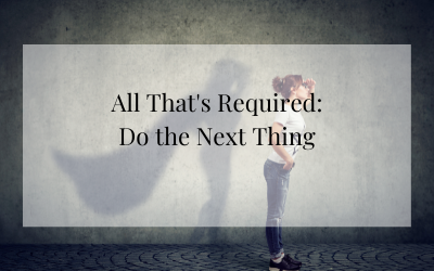 Do the Next Thing
