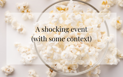 A shocking event (with some context)