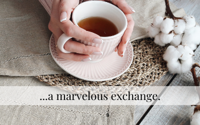 …a marvelous exchange.