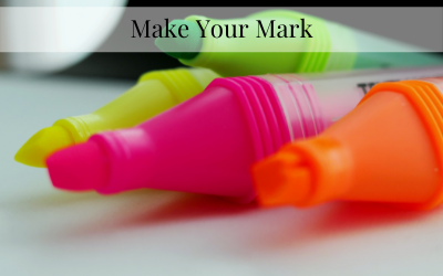 Make your mark!