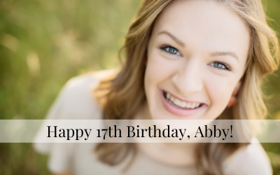 Happy 17th Birthday, Abby!
