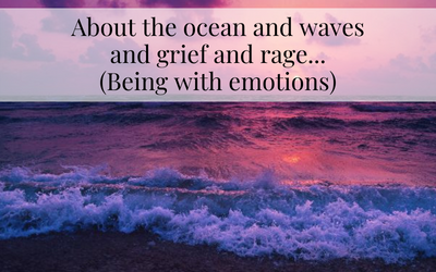 About the Ocean and Anguish